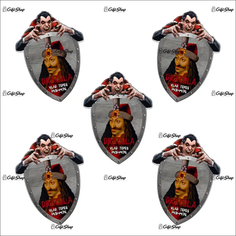 Dracula, vlad tepes, magnet frigider mgs137